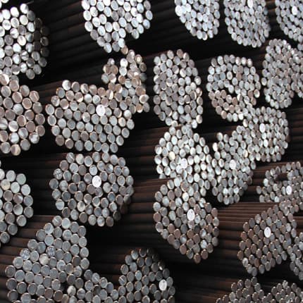 Round steel bars