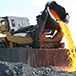 Slag discharge